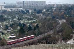 BR 798 und 998 bei Stuttgart-Münster