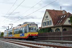 AVG-Stadtbahn in Maichingen