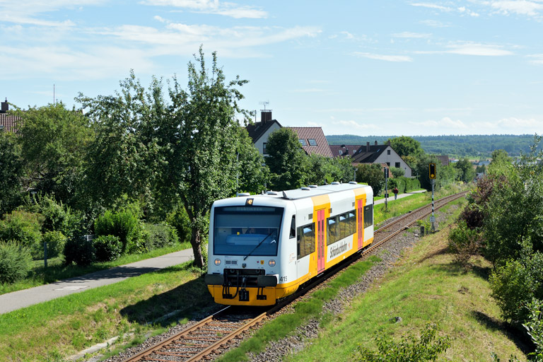 Regioshuttle in Holzgerlinge