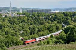 101 022 bei Stuttgart-Münster