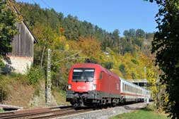 ÖBB 1016 033 in Epfendorf