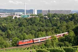 111 030 bei Stuttgart-Münster