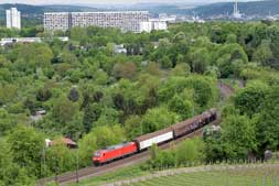 145 003 bei Stuttgart-Münster