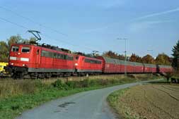 151 050 und 151 027 in Maichingen