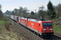 185 281 und 185 204 bei Renningen