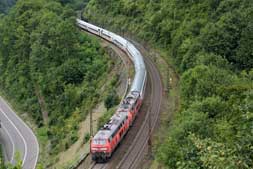 218 343 und BR 218 bei Amstetten