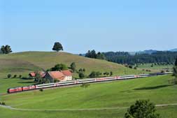 218 403 und 218 498 bei Oberstaufen