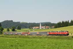 218 421 und 218 422 in Oberstaufen