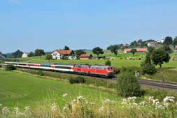 218 426 und 218 452 bei Günzach