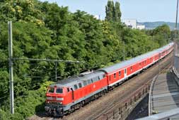 218 427 in Stuttgart-Nord