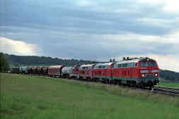 218 240+314+341 und BR 365 bei Günzach