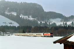 BR 218 bei Oberstdorf