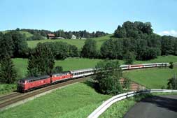 BR 218 und BR 218 bei Harbatshofen