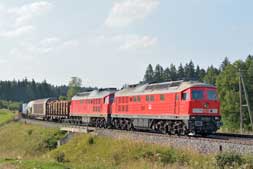 232 254 und 232 241 bei Günzach