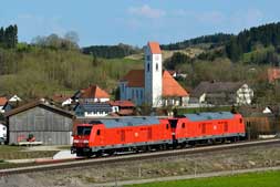 245 006 und 245 007 in Günzach