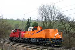 260 510 und 261 302 bei Stuttgart-Münster