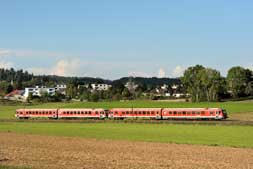 628 338 und 628 345 bei Münsingen