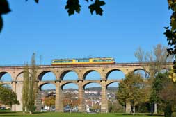 AVG Stadtbahn in Bietigheim