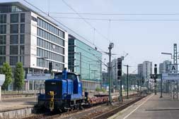 365 108 (ESG 2) mit Bauzug
