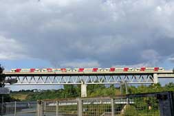 Regioshuttles bei Stuttgart-Münster