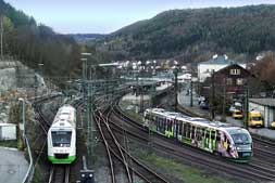 BR 615 und BR 642 in Horb