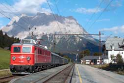 ÖBB 1110 505 in Lermoos