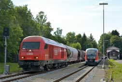 ÖBB 2016 029 in Nesselwang