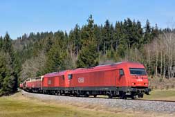 ÖBB 2016 042 u. 2016 041 bei Oberzollhaus