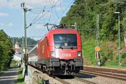 ÖBB 1116 166 in Horb