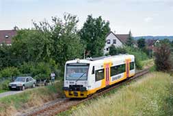 Regioshuttle in Holzgerlingen