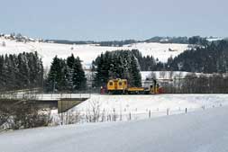 Schneefräse in Oy-Mittelberg