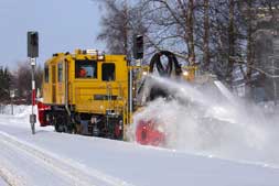 Schneefräse in Oy-Mittelberg