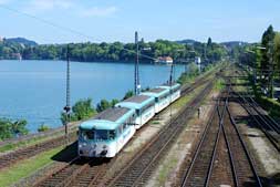 BR 798 und 996 in Lindau