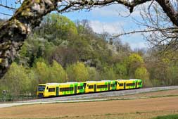 Regioshuttle bei Schwieberdingen